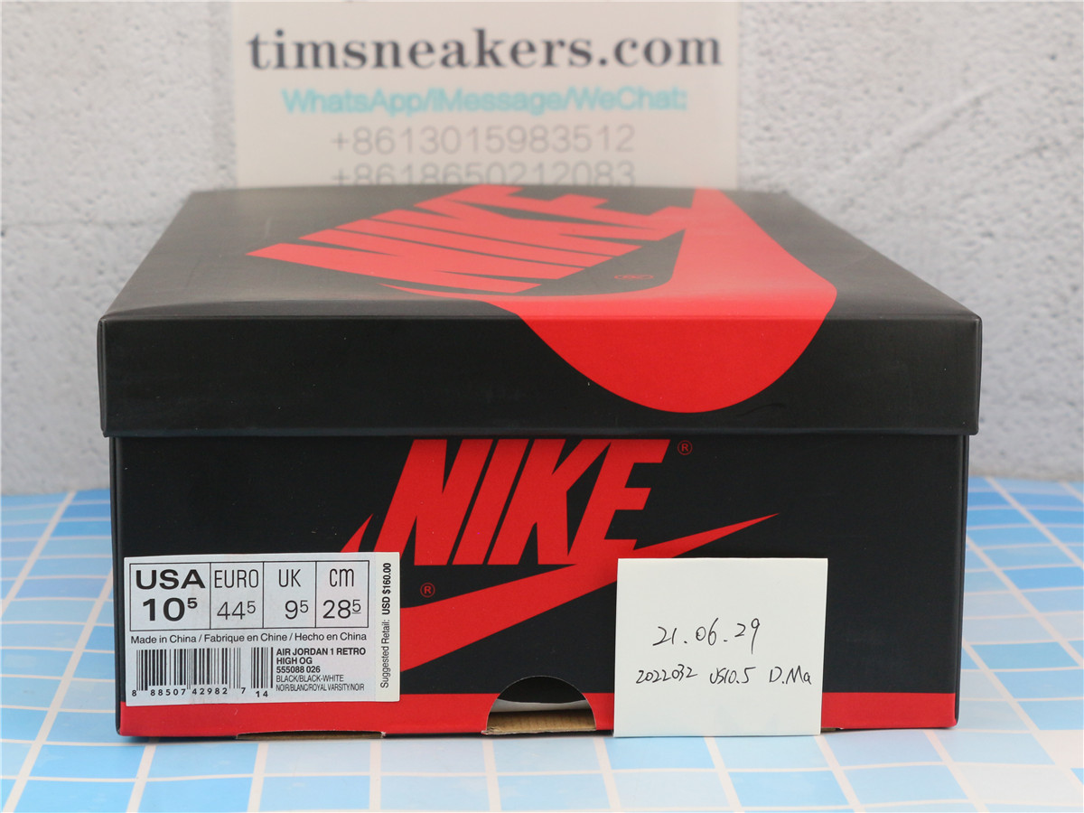 LJR Batch Air Jordan 1 Retro High OG Top 3 - 555088 026